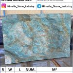 اسلب گرانیت سبز فیروزه ای