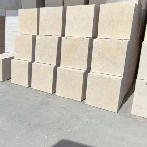 مرمریت آباده بی موج کرم طلایی 40*40 ممتاز
